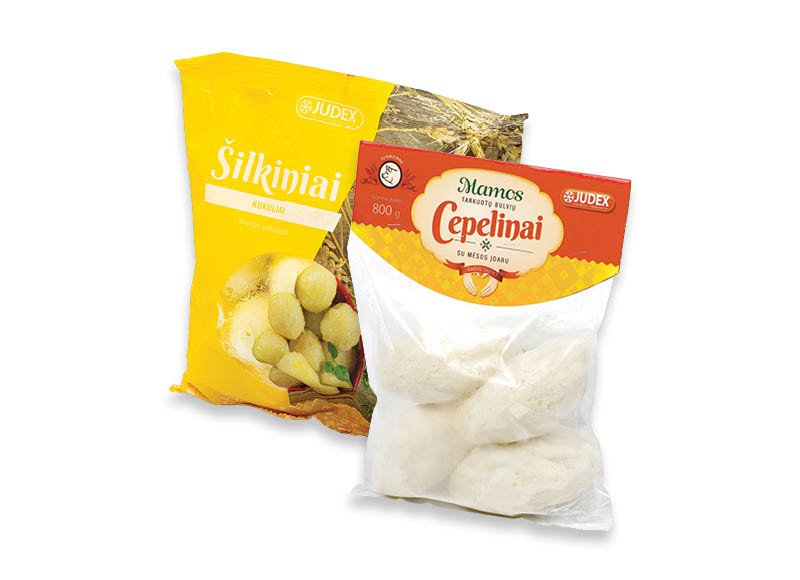 Šaldytiems bulvių patiekalams JUDEX
			, 
				 500 g, 800 g, 6 rūšių. Ir IKI EXPRESS