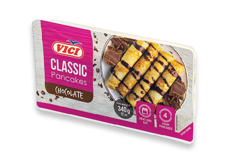 Šaldyti blyneliai su šokoladiniu įdaru VIČI
			, 
				 340 g, 5,94 Eur/kg. A lygio parduotuvėse. Ir IKI EXPRESS