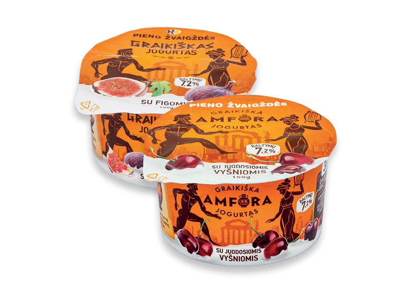 Graikiškam jogurtui AMFORA
			, 
				 150 g, 3 rūšių, 7,93 Eur/kg. Ir IKI EXPRESS