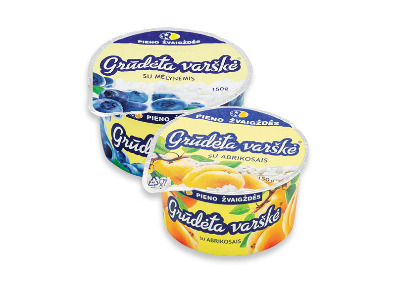 Grūdėtai varškei
			, 
				 150 g, 6 rūšių, 7,93 Eur/kg. Ir IKI EXPRESS