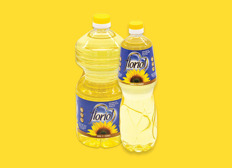 Saulėgrąžų aliejui FLORIOL
			, 
				 1 l, 2 l, 2 rūšių