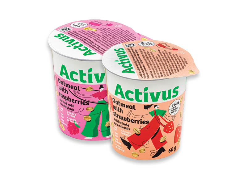 Košėms ACTIVUS
			, 
				 50 g, 55 g, 60 g, 9 rūšių