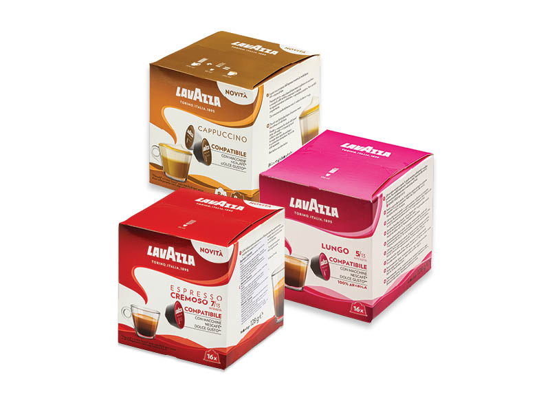 Kavos kapsulėms LAVAZZA
			, 
				 128 g, 200 g, 3 rūšių. A lygio parduotuvėse