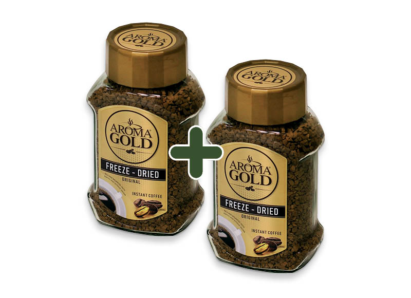 Tirpioji kava AROMA GOLD
			, 
				 200 g, 10,99 Eur/vnt. A lygio parduotuvėse