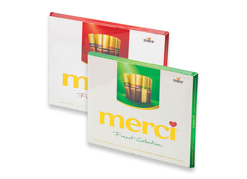 Saldainiams MERCI
			, 
				 250 g, 2 rūšių, 17,96 Eur/kg