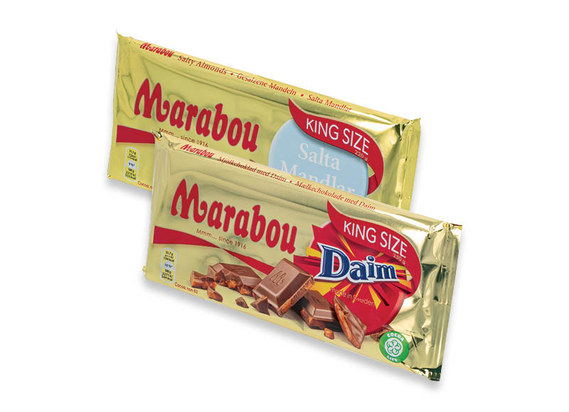Šokolado plytelėms MARABOU
,
220 g, 250 g, 3 rūšių. A lygio parduotuvėse Šokolado plytelėms MARABOU
,
220 g, 250 g, 3 rūšių. A lygio parduotuvėse