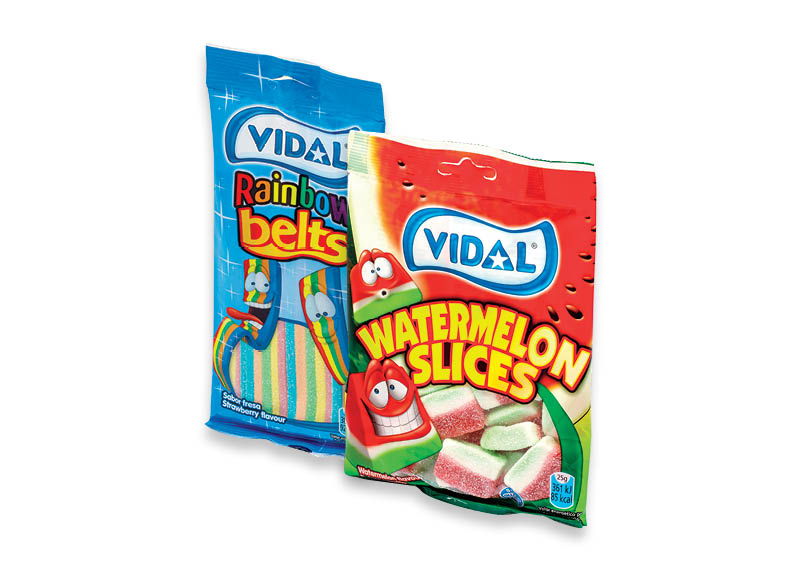 Guminukams VIDAL
			, 
				 100 g, 5 rūšių, 8,50 Eur/kg. A lygio parduotuvėse