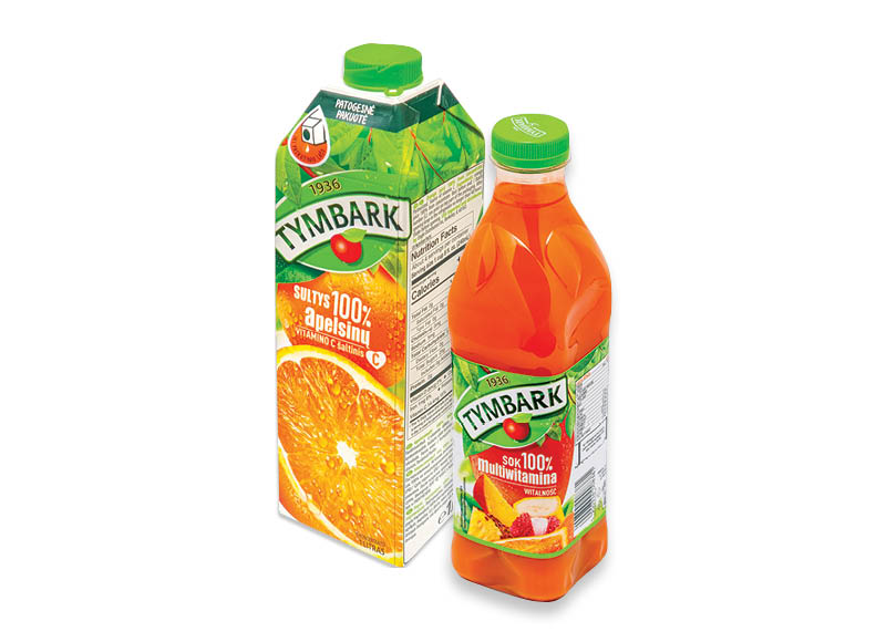 Sultims TYMBARK
			, 
				 1 l, 2 rūšių. Ir IKI EXPRESS