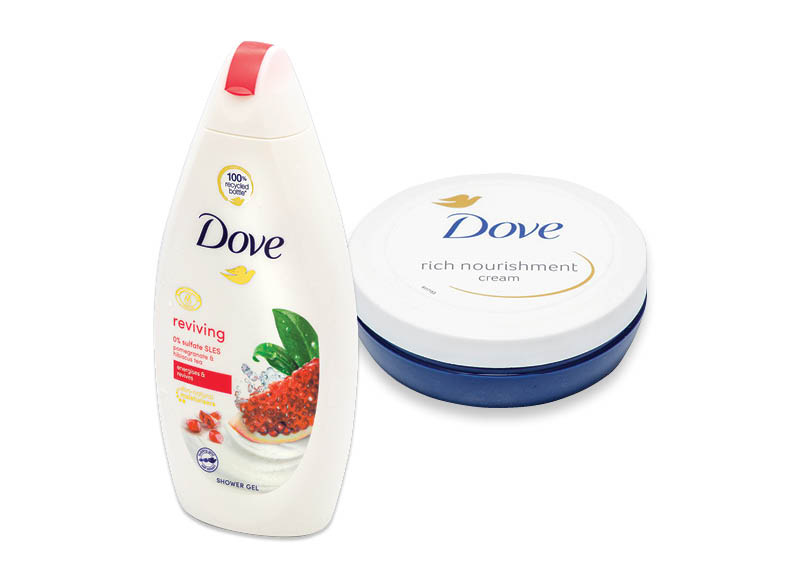 Produkcijai DOVE
			, 
				 Įvairių rūšių