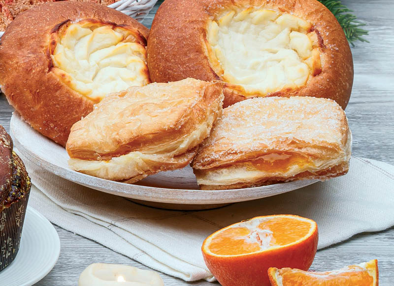 Kruasaninė spurga su mandarinų įdaru
			, 
				 70 g, 0,69 Eur/vnt. A (1) lygio parduotuvėse