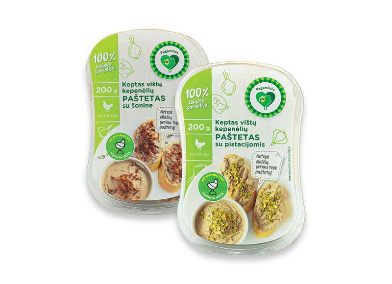 PAGAMINTA IKI paštetas
,
200 g, 2 rūšių, 13,96 Eur/kg. A lygio parduotuvėse. Ir IKI EXPRESS PAGAMINTA IKI paštetas
,
200 g, 2 rūšių, 13,96 Eur/kg. A lygio parduotuvėse. Ir IKI EXPRESS
