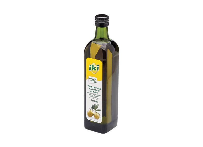 IKI alyvuogių aliejus EXTRA VIRGIN
,
750 ml, 5,19 Eur/l IKI alyvuogių aliejus EXTRA VIRGIN
,
750 ml, 5,19 Eur/l