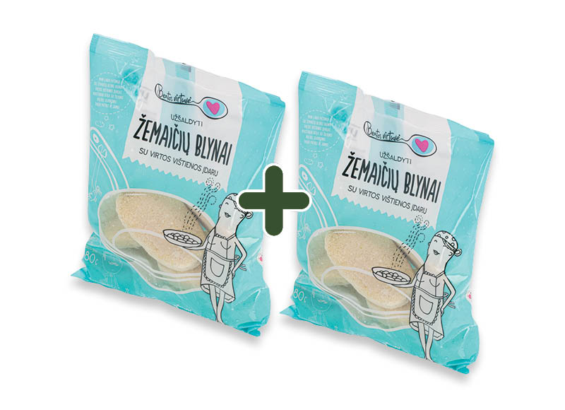 Šaldyti ŽEMAIČIŲ blynai BEATOS VIRTUVĖ
			, 
				 480 g, 4,99 Eur/vnt. A lygio parduotuvėse