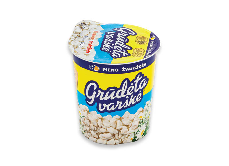 GRŪDĖTA varškė
			, 
				 350 g, 7 % rieb., 5,69 Eur/kg. Ir IKI EXPRESS