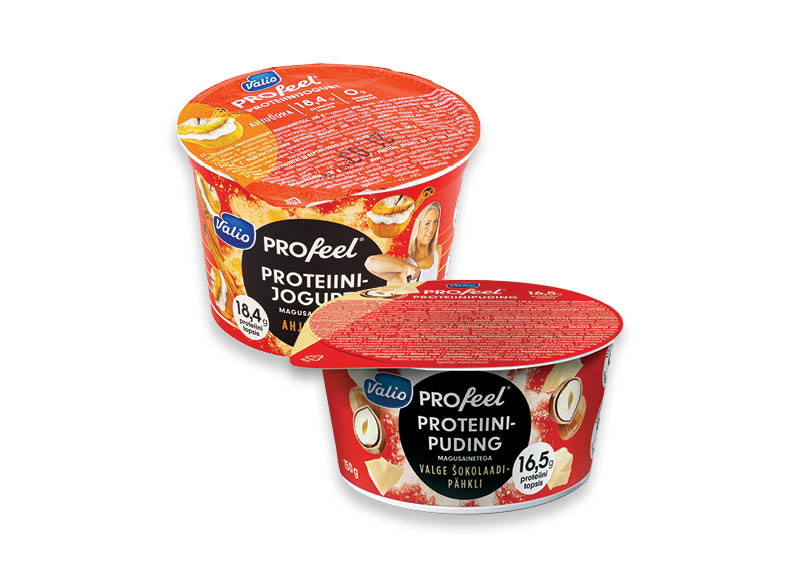 Jogurtai, desertai VALIO PROFEEL
			, 
				 150 g, 200 g, 4 rūšių. A lygio parduotuvėse