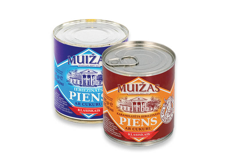 Saldintas sutirštintas pienas MUIŽAS
			, 
				 397 g, 2 rūšių, 4,26 Eur/kg. A lygio parduotuvėse