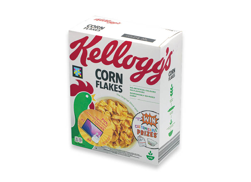 Sausi pusryčiai KELLOGG’S CORN FLAKES
,
375 g, 7,44 Eur/kg. Ir IKI EXPRESS Sausi pusryčiai KELLOGG’S CORN FLAKES
,
375 g, 7,44 Eur/kg. Ir IKI EXPRESS