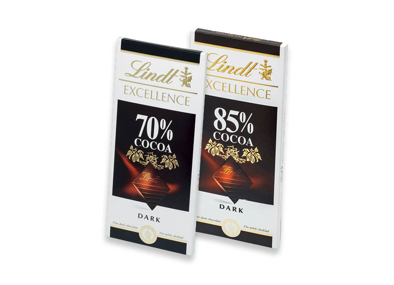 Šokolado plytelė LINDT
			, 
				 100 g, 2 rūšių, 19,90 Eur/kg. Ir IKI EXPRESS