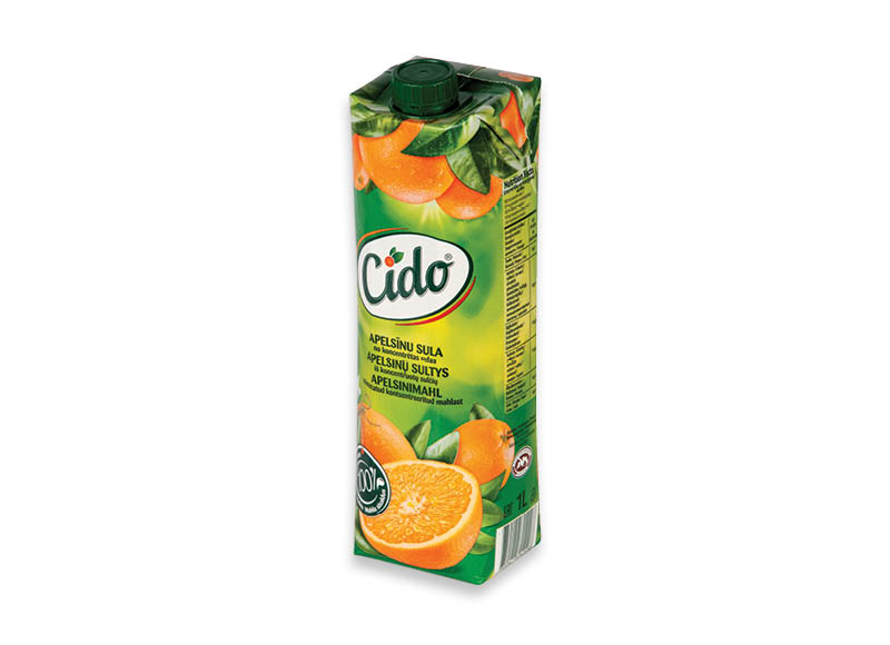 Apelsinų sultys CIDO
,
1 l, 5 rūšių, Ir IKI EXPRESS Apelsinų sultys CIDO
,
1 l, 5 rūšių, Ir IKI EXPRESS