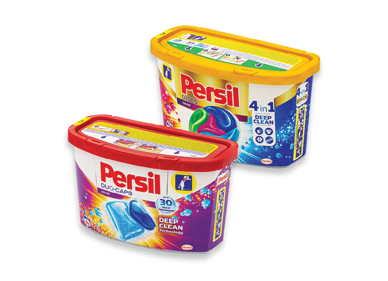 Skalbimo kapsulės PERSIL
			, 
				 11–13 vnt., 5 rūšių. Ir IKI EXPRESS