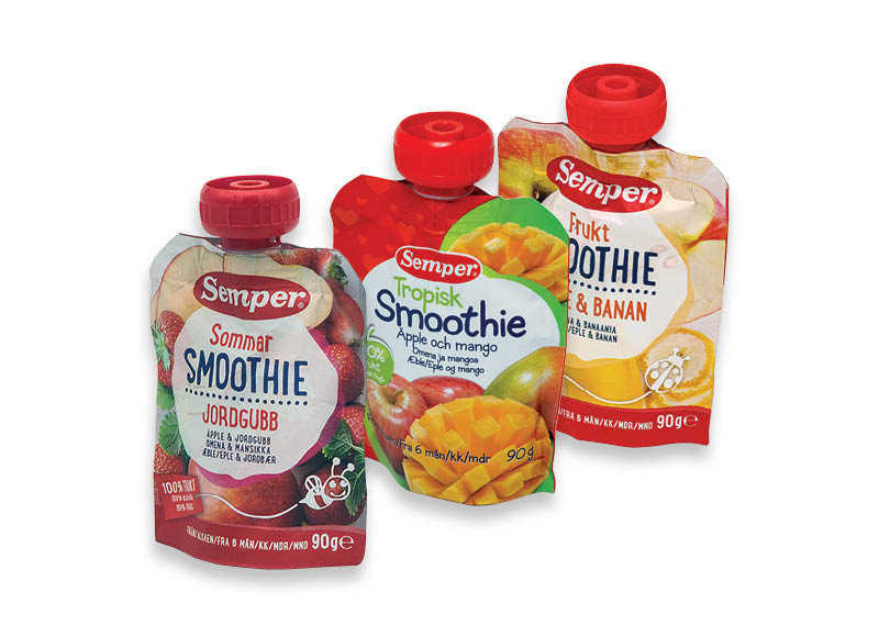Geriamoji vaisių tyrelė SEMPER SMOOTHIE
,
90 g, 4 rūšių, 11,00 Eur/kg. Ir IKI EXPRESS Geriamoji vaisių tyrelė SEMPER SMOOTHIE
,
90 g, 4 rūšių, 11,00 Eur/kg. Ir IKI EXPRESS
