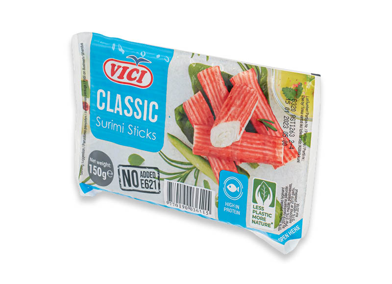 Krabų lazdelės VIČI CLASSIC
			, 
				 150 g, 6,60 Eur/kg. A lygio parduotuvėse