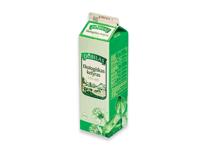 Ekologiškas kefyras DOBILAS
			, 
				 0,9 kg, 2,5 % rieb, 1,77 Eur/kg. A lygio parduotuvėse