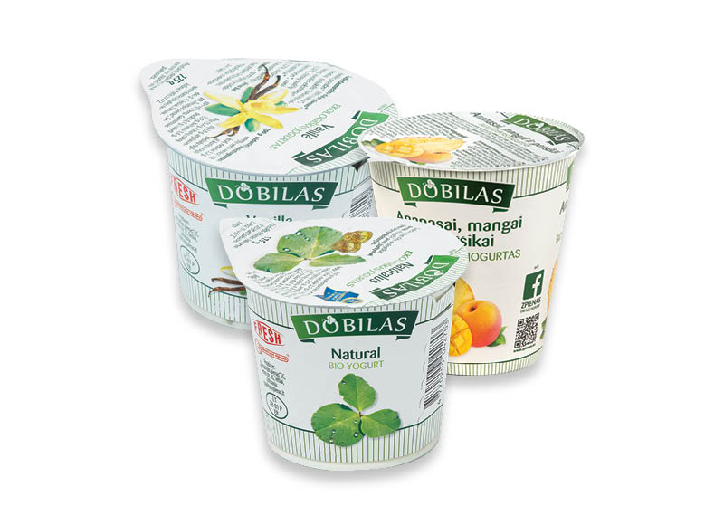 Ekologiškas jogurtas DOBILAS
			, 
				 125 g, 4 rūšių, 5,52 Eur/kg. Ir IKI EXPRESS