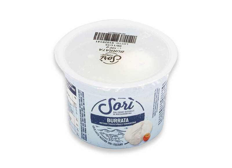 Sūris SORI BURRATA
			, 
				 100 g, 50 % rieb., 19,90 Eur/kg. A lygio parduotuvėse