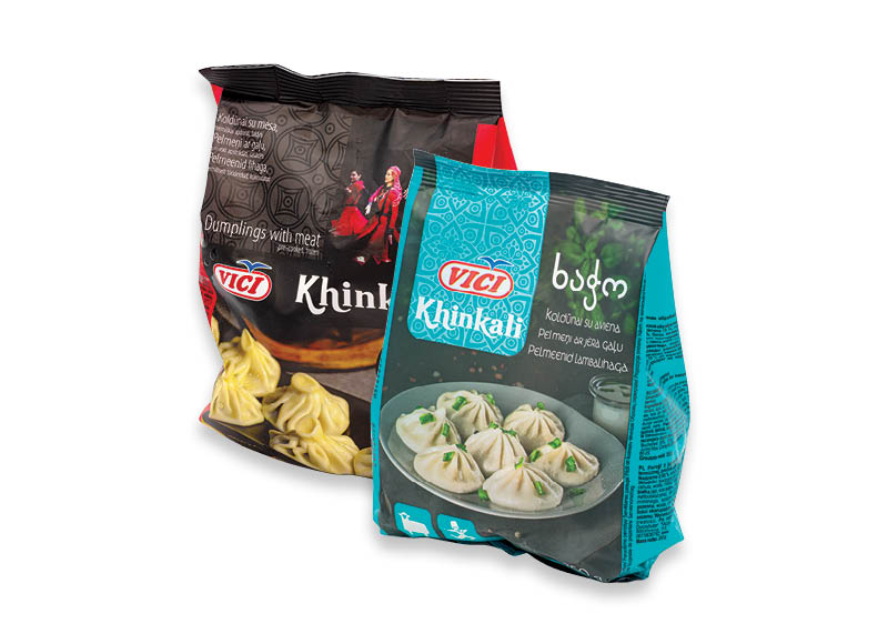 Šaldytiems koldūnams VIČI KHINKALI
,
350 g, 400 g, 2 rūšių Šaldytiems koldūnams VIČI KHINKALI
,
350 g, 400 g, 2 rūšių