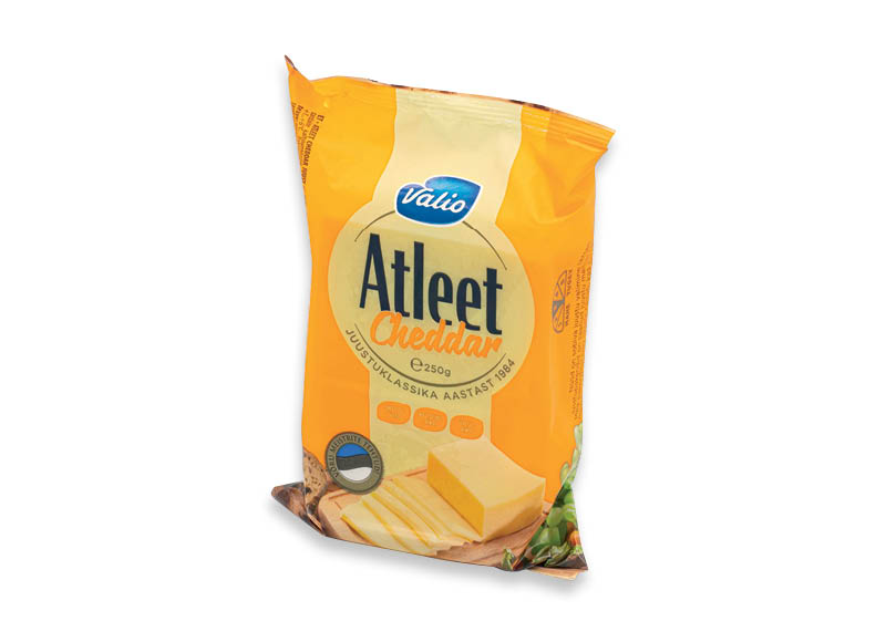 Sūris VALIO ATLEET CHEDDAR
			, 
				 250 g, 10,76 Eur/kg. A lygio parduotuvėse