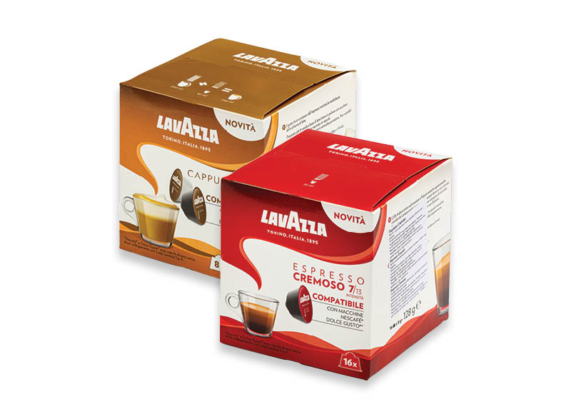 Kavos kapsulės LAVAZZA
			, 
				 128 g, 200 g, 3 rūšių. A lygio parduotuvėse