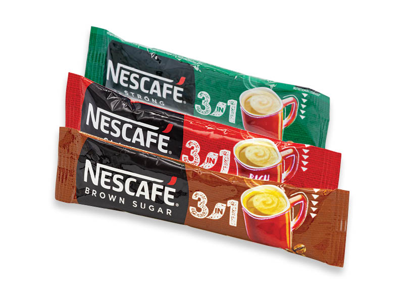 Tirpiosios kavos gėrimas NESCAFE
			, 
				 8 g, 17 g, 4 rūšių. Ir IKI EXPRESS