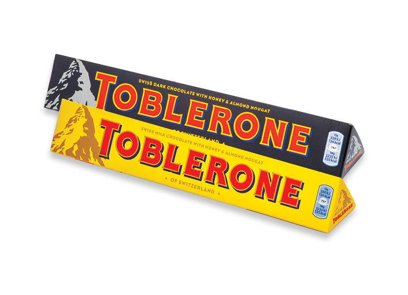 Šokoladas TOBLERONE
			, 
				 100 g, 3 rūšių, 12,90 Eur/kg. A lygio parduotuvėse