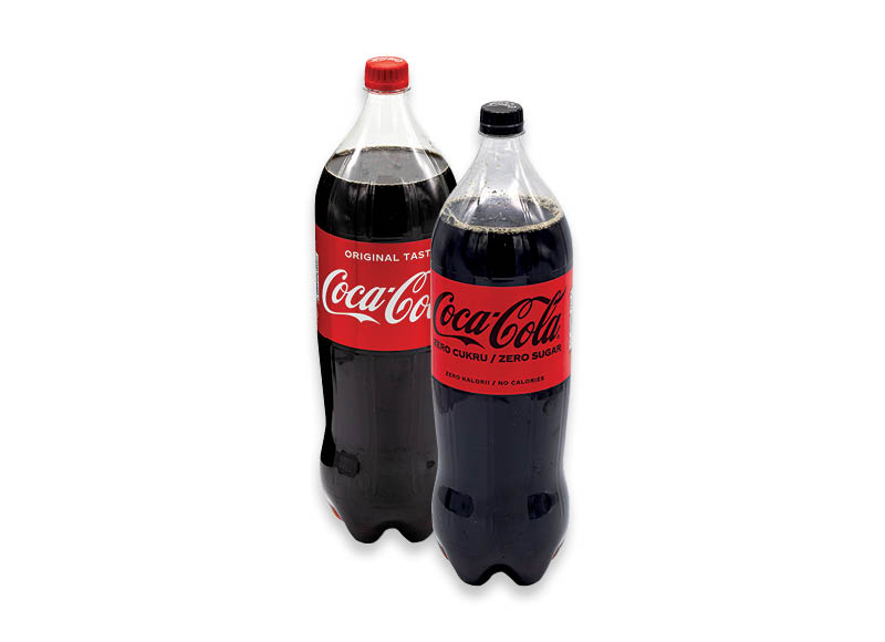 Gazuotas gėrimas COCA COLA
,
2 l, 2 rūšių, 0,75 Eur/l, (taros užstato vertė į gėrimo kainą neįskaičiuota) Gazuotas gėrimas COCA COLA
,
2 l, 2 rūšių, 0,75 Eur/l, (taros užstato vertė į gėrimo kainą neįskaičiuota)