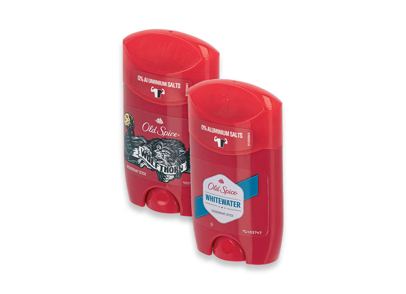 Pieštukiniams dezodorantams OLD SPICE
			, 
				 9 rūšių