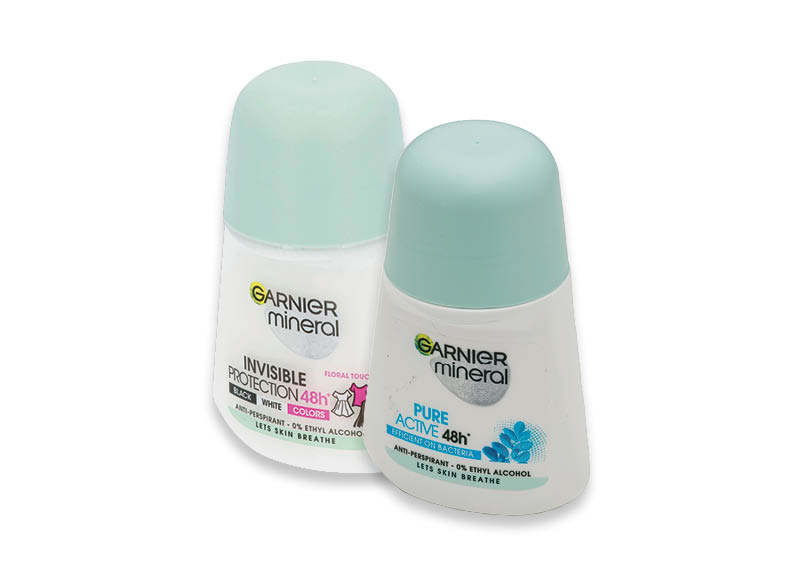 Rutuliniams dezodorantams GARNIER
			, 
				 50 ml, įvairių rūšių, 37,90 Eur/l