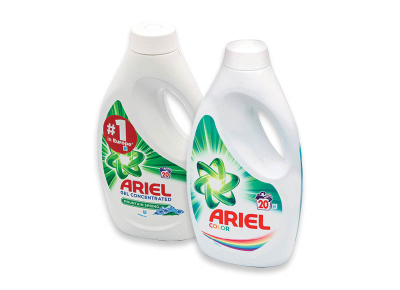 Skystasis skalbiklis ARIEL
			, 
				 0,9–1,1 l, 3 rūšių