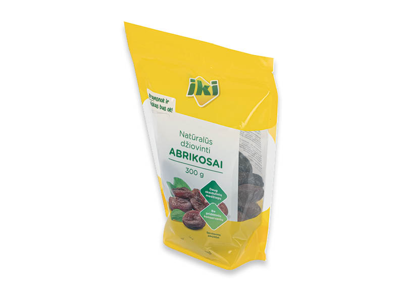 IKI džiovinti abrikosai
,
300 g, 9,30 Eur/kg. A lygio parduotuvėse IKI džiovinti abrikosai
,
300 g, 9,30 Eur/kg. A lygio parduotuvėse