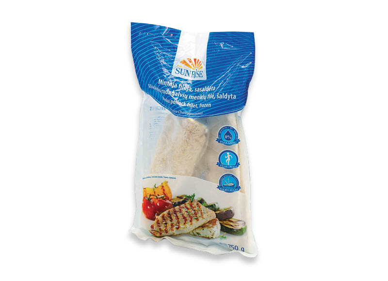 Aliaskinių rudagalvių menkių filė SUNRISE be odos
,
750 g, 7,45 Eur/kg Aliaskinių rudagalvių menkių filė SUNRISE be odos
,
750 g, 7,45 Eur/kg