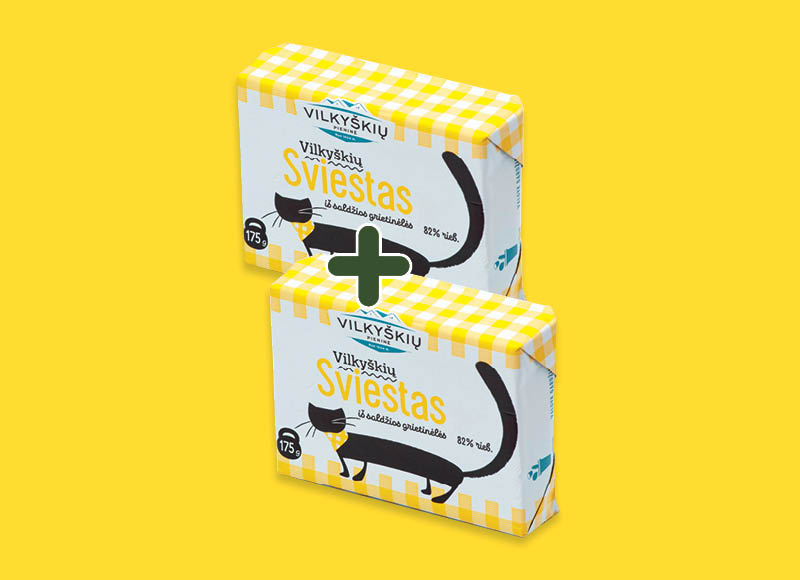 VILKYŠKIŲ sviestas
,
175 g, 82 % rieb., 9,09 Eur/kg VILKYŠKIŲ sviestas
,
175 g, 82 % rieb., 9,09 Eur/kg