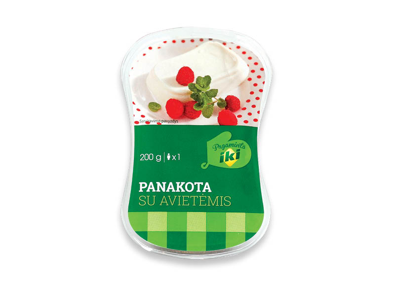 Panakota su avietėmis
			, 
				 200 g, 7,95 Eur/kg
