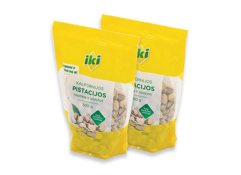 IKI pistacijos
,
300 g, 2 rūšių, 13,97 Eur/kg. A lygio parduotuvėse. Ir IKI EXPRESS IKI pistacijos
,
300 g, 2 rūšių, 13,97 Eur/kg. A lygio parduotuvėse. Ir IKI EXPRESS