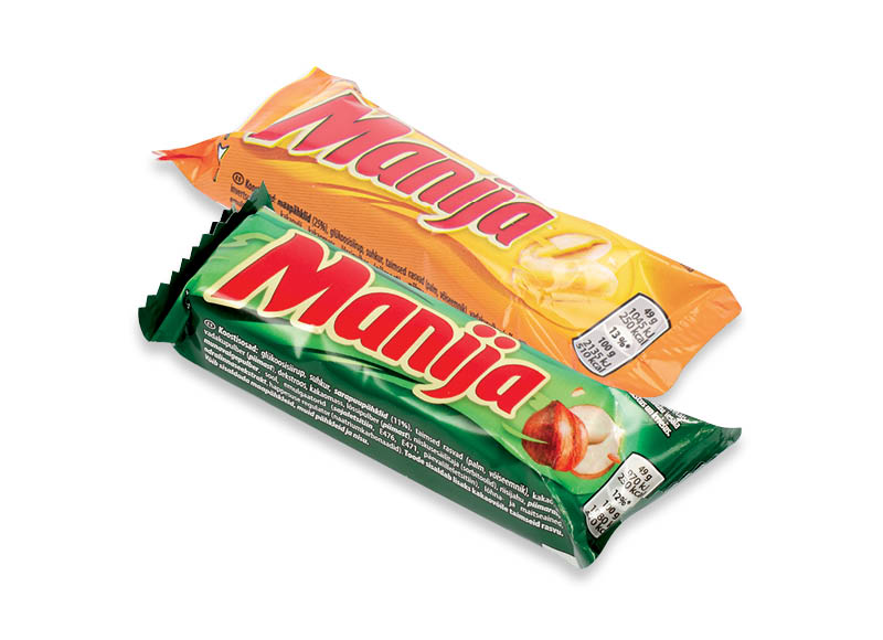 Šokoladiniams batonėliams MANIJA, 3BIT
			, 
				 46 g, 49 g, 3 rūšių