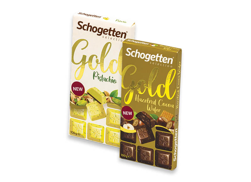 Šokolado gabaliukai SCHOGETTEN GOLD
			, 
				 100 g, 4 rūšių, 14,90 Eur/kg