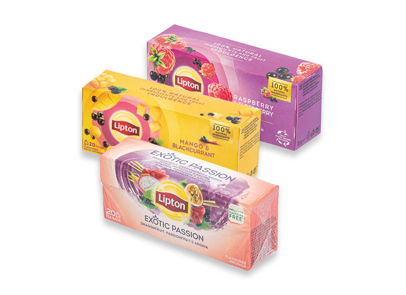 Vaisinė arbata LIPTON
			, 
				 20 vnt., 3 rūšių, 0,07 Eur/vnt. A lygio parduotuvėse