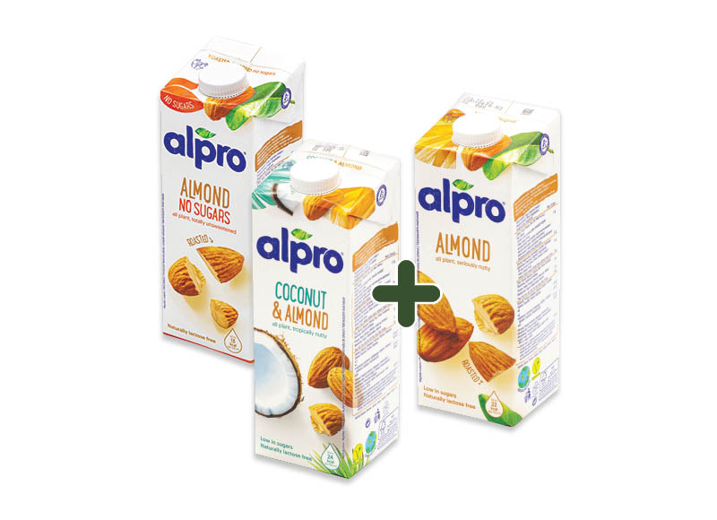 Gėrimas ALPRO
,
1 l, 4 rūšių, 3,19 Eur/vnt. Gėrimas ALPRO
,
1 l, 4 rūšių, 3,19 Eur/vnt.