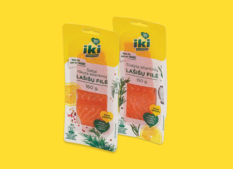 IKI sūdyta ar šaltai rūkyta atlantinių lašišų filė su oda
,
160 g, 21,81 Eur/kg IKI sūdyta ar šaltai rūkyta atlantinių lašišų filė su oda
,
160 g, 21,81 Eur/kg