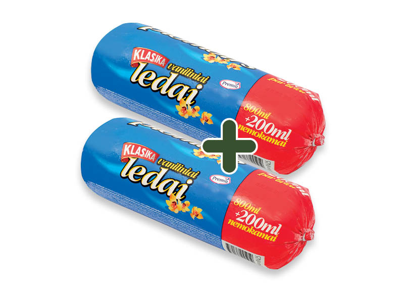 Vaniliniai valgomieji ledai KLASIKA
			, 
				 1 l, 3,89 Eur/vnt. Ir IKI EXPRESS