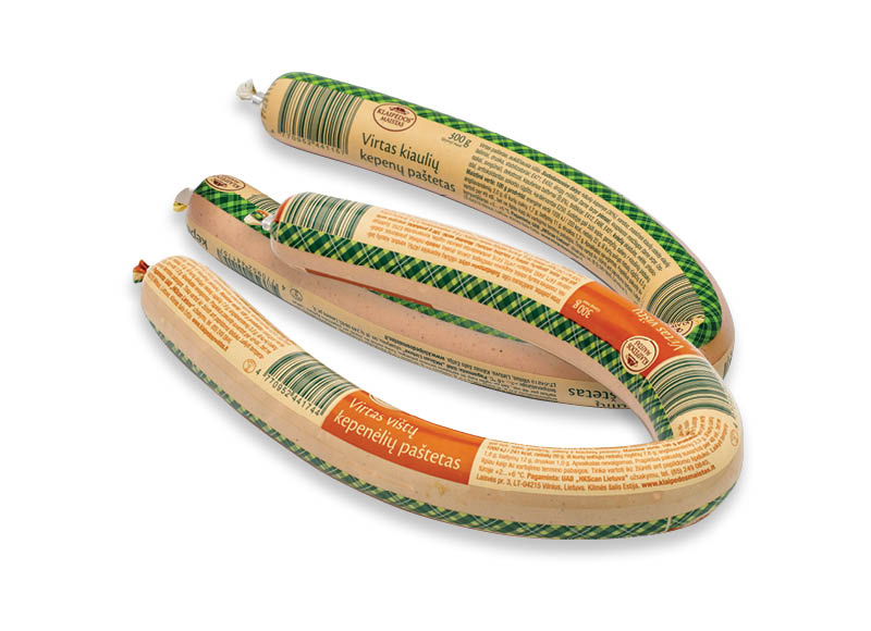 KLAIPĖDOS MAISTAS paštetas
			, 
				 300 g, 2 rūšių, 3,97 Eur/kg